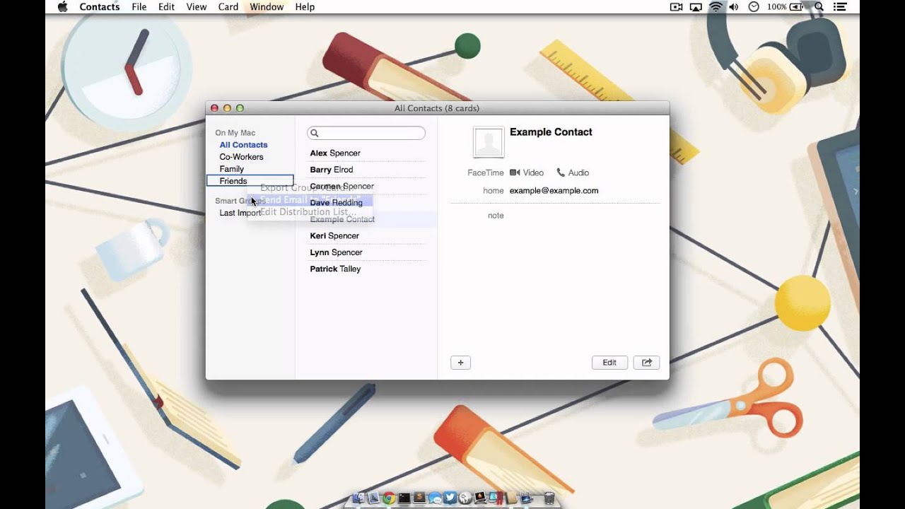 what program does mac use for managin email